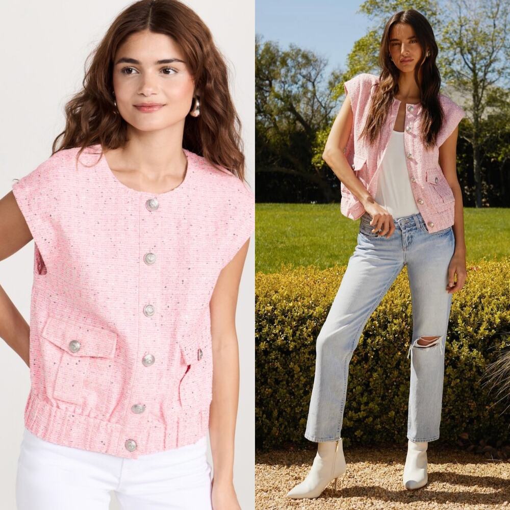 L'Agence Uma Vest Sugar Plum